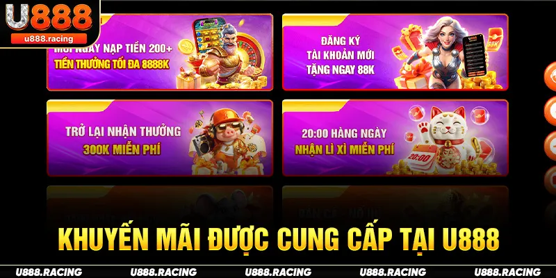 Giới thiệu U888 được nhà cái cung cấp cho khách hàng
