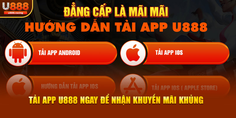 Tải app U888 ngay để nhận khuyến mãi khủng